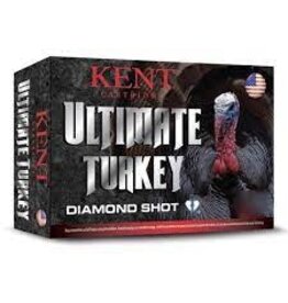 Kent Cartridge Kent C122TK46-5 Ultimate Diamond Shot Turkey Shotshell 12 Ga, 2-3/4", #5, 1-5/8 oz, Max Dr, 1285 fps, 10 Rnd