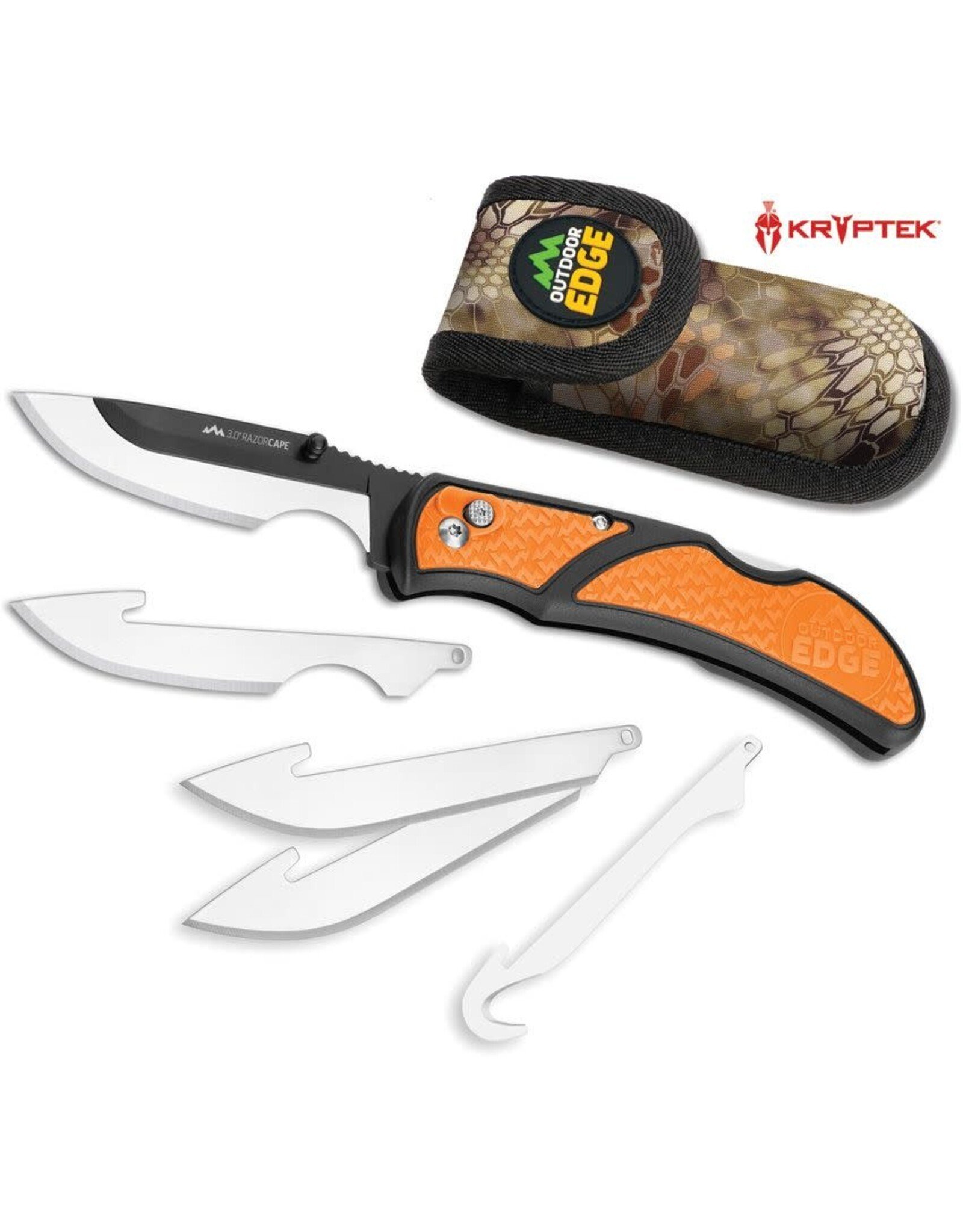 Outdoor Edge Outdoor Edge Razor Cape Lockback Orange