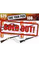 DRAW #1868 - Take Your Pick - Excalibur, Henry, Tikka OR Benelli!