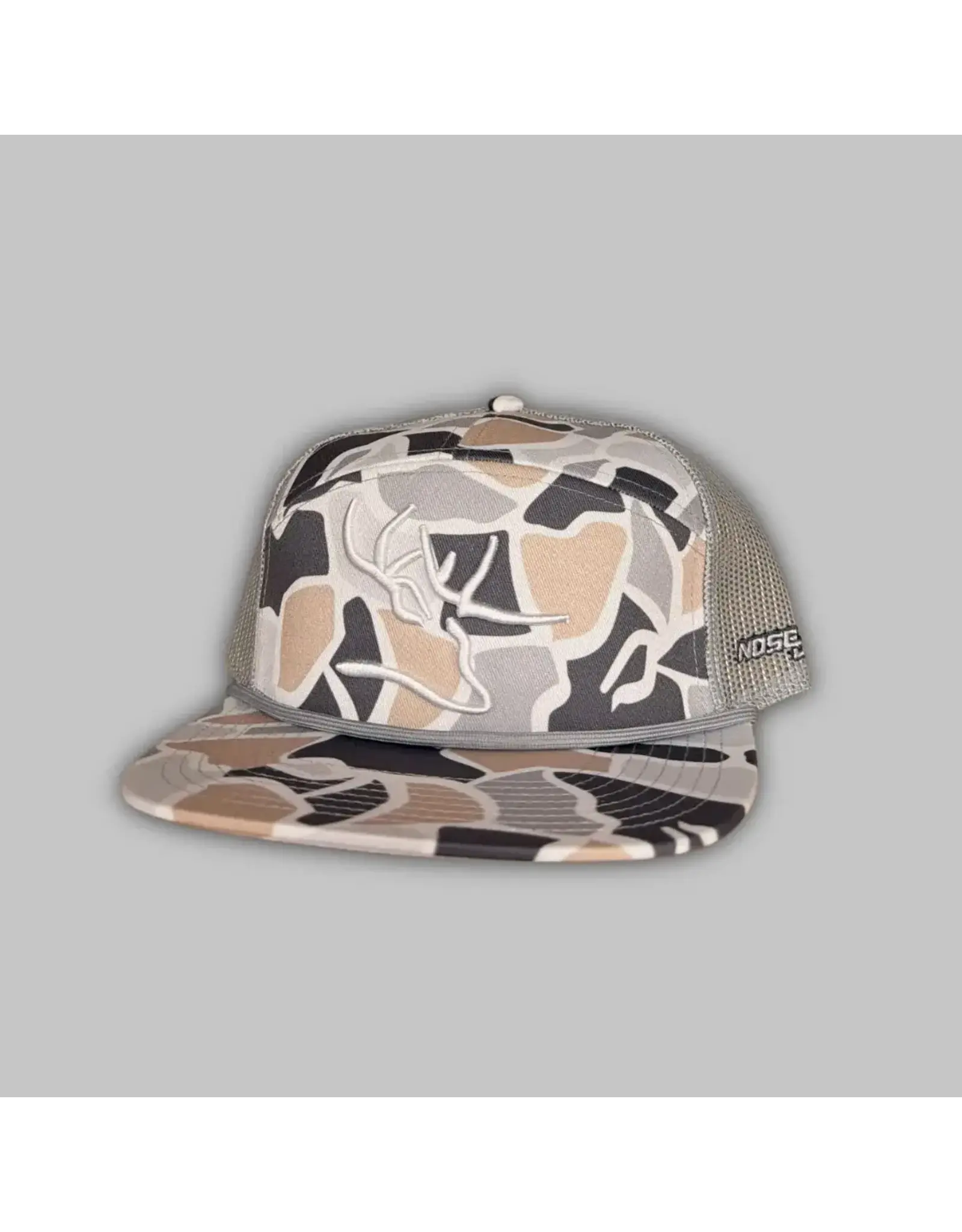 Nose Down Nose Down 7 Panel Duck Camo Embroidered - Hickory