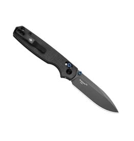 Kizer Kizer Cutlery Vanguard Pokiman CD Clutch Lock Folding Knife 3.16" AEB-L Gray Stonewashed Drop Point Blade, Black Micarta Handles, Reversible Deep Carry Clip, AXIS/Crossbar Lock - V3789A1