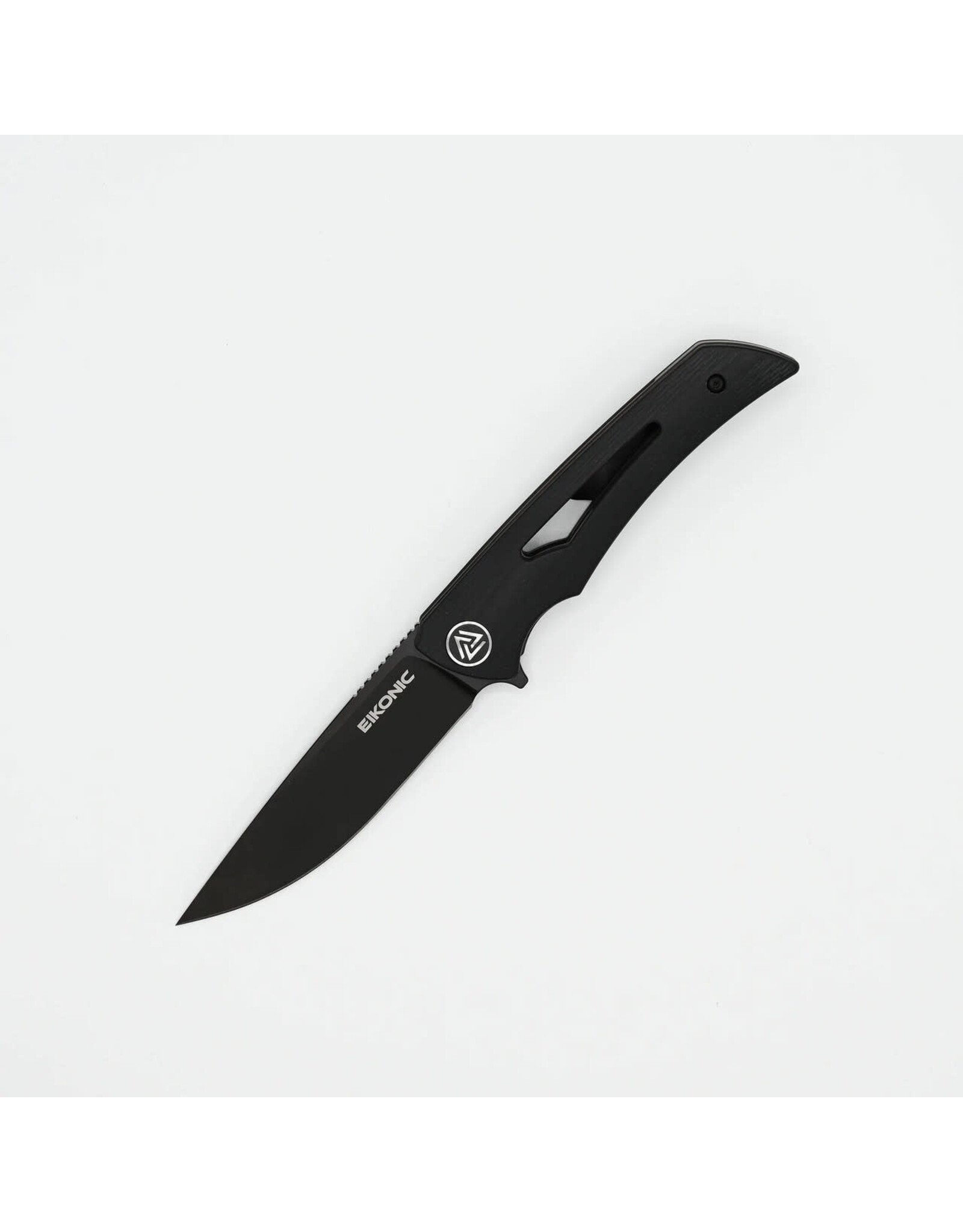EIKONIC Eikonic Aperture Folding Knife Black G10 3" Black Stonewashed 550BB