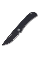 EIKONIC EIKONIC Knives Fairwind Folding Knife Night Black G10 2.72in Serrated Blade 220BBS