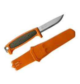 Morakniv Morakniv Risberg Hunting (S) Olive Green / Burnt Orange Handle Fixed Blade With Sheath