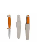 Morakniv Morakniv Risberg (C) Cloudberries White with Orange Handle Fixed Blade With Sheath