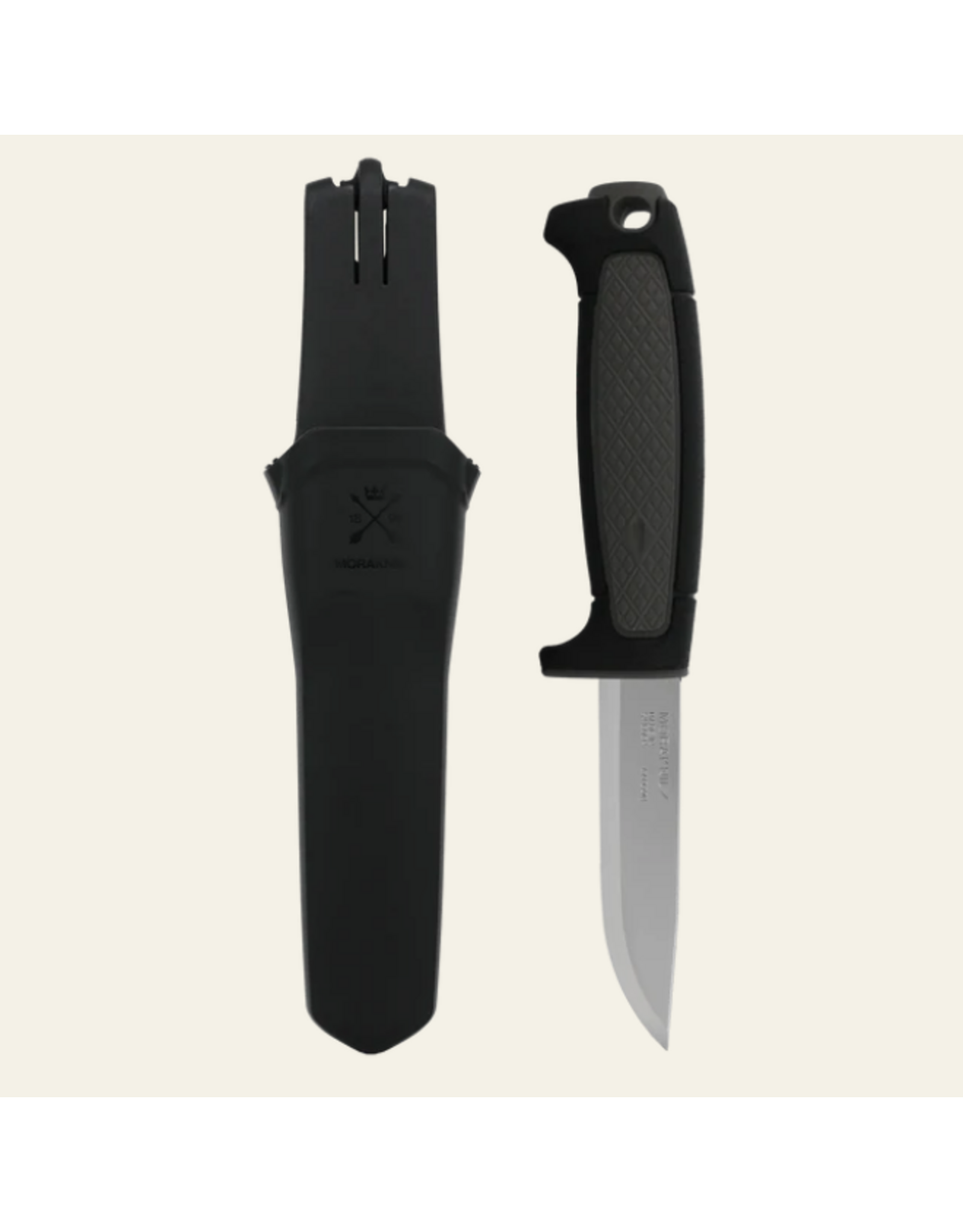Morakniv Morakniv Risberg (C) Black Skies Black with Gray Handle Fixed Blade With Sheath