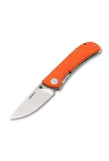 EIKONIC EIKONIC Knives Fairwind Folding Knife Orange G10 2.72in Plain Drop Point 220SOR