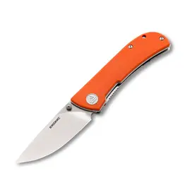 EIKONIC EIKONIC Knives Fairwind Folding Knife Orange G10 2.72in Plain Drop Point 220SOR