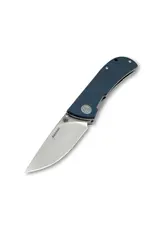EIKONIC EIKONIC Knives HEAdesigns Fairwind Folding Knife 2.72" D2 Satin Drop Point Plain Blade, Blue G10 Handles, Liner Lock - 220SSGY
