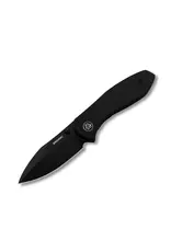 EIKONIC Eikonic Kasador Folder Black Micarta Scales w/ D2 Plain Edge Blade (2.74”) 331BB