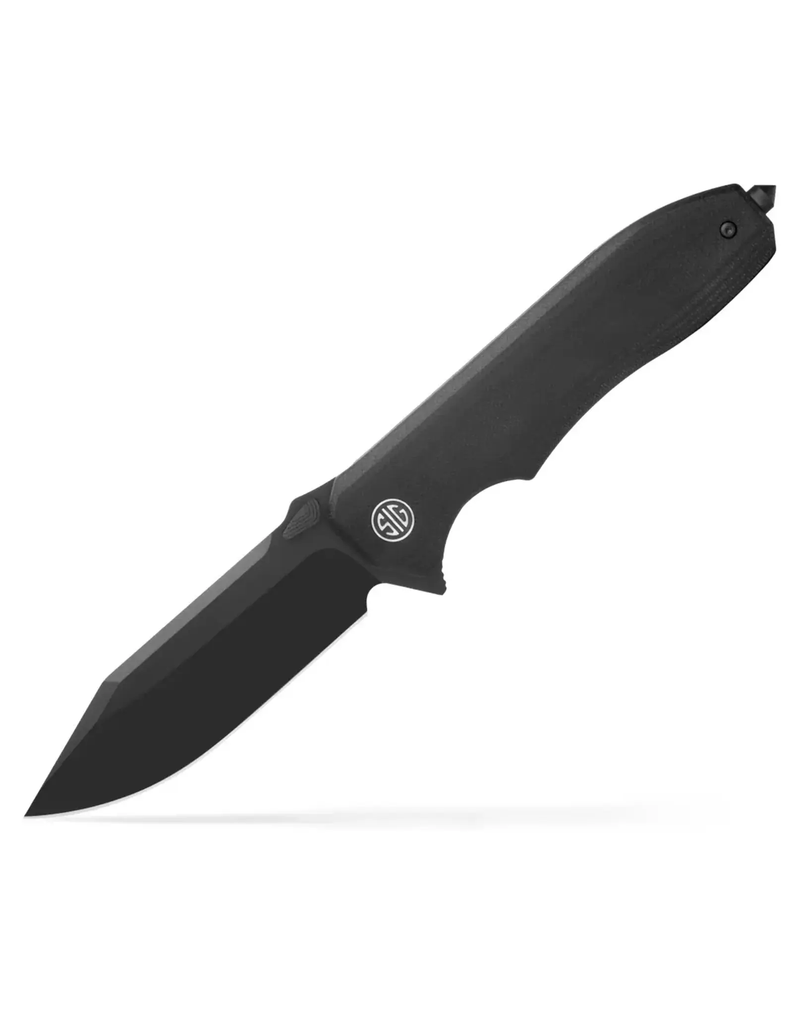 EIKONIC Eikonic Knives x Sig Sauer Validus Dark Matte Black 3.78in PVD Clip Point VA9BB
