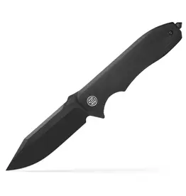 EIKONIC Eikonic Knives x Sig Sauer Validus Dark Matte Black 3.78in PVD Clip Point VA9BB