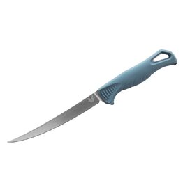 Benchmade Benchmade 5" Fishcrafter Fixed Blade Trailing-Point Depth Blue Santoprene Knife 18030