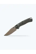 Benchmark Benchmade | Taggedout Knife | Dark Olive Grivory | 15536GN-01