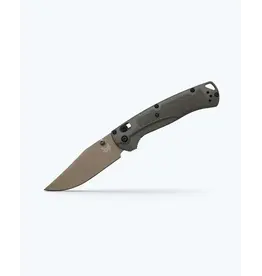 Benchmark Benchmade | Taggedout Knife | Dark Olive Grivory | 15536GN-01