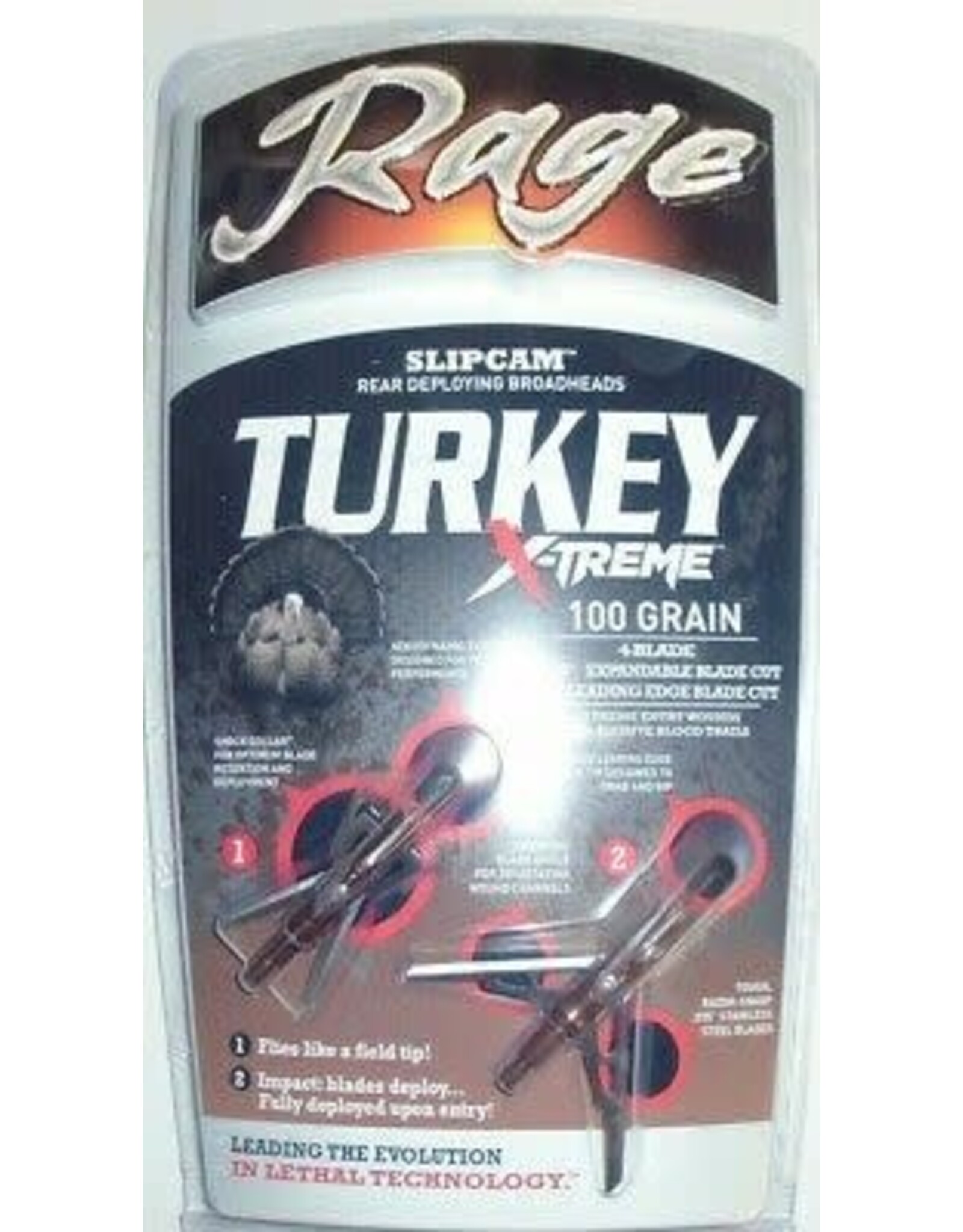 Rage Rage xtreme turkey 100gr 21/8''cut 2pk
