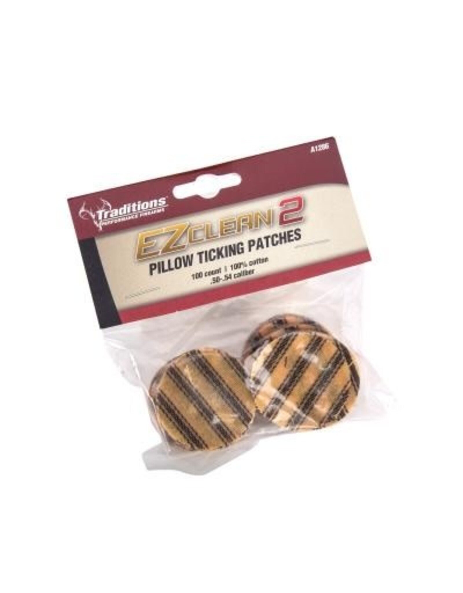 Traditions Traditions EZ CLEAN 2 PILLOW TICKING PATCHES 50-54 CAL 100/BAG A1286