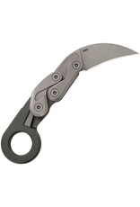 CRKT Columbia River CRKT 4045 Kinematic Provoke Compact Folding Karambit 2.26" D2 Stonewashed Plain Blade, Aluminum Handles