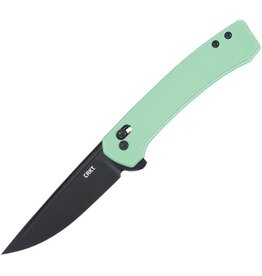 CRKT CRKT Q Compact Crossbar Lock Green 7075B