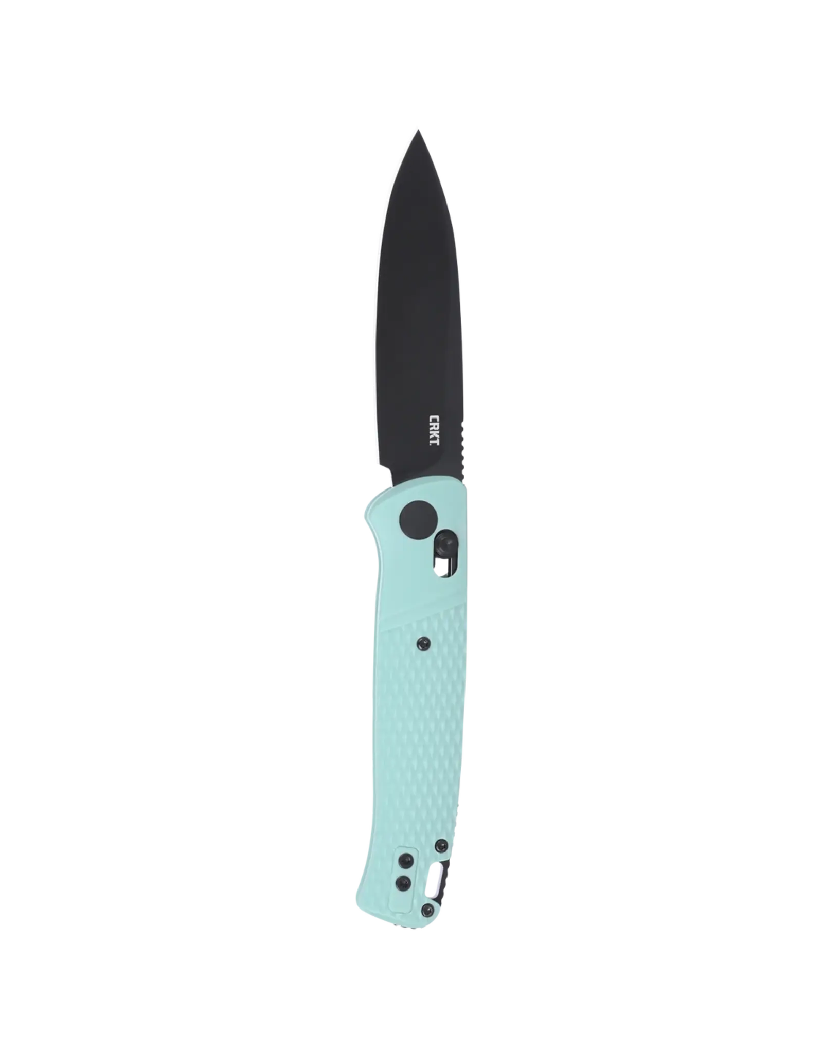 CRKT CRKT K430BKP Counterpart™ Crossbar Lock Aqua / 12C27 Steel / Glass-Reinforced Nylon Handle Folding EDC Pocket Knife