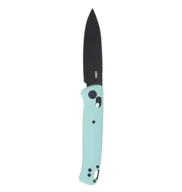 CRKT CRKT K430BKP Counterpart™ Crossbar Lock Aqua / 12C27 Steel / Glass-Reinforced Nylon Handle Folding EDC Pocket Knife