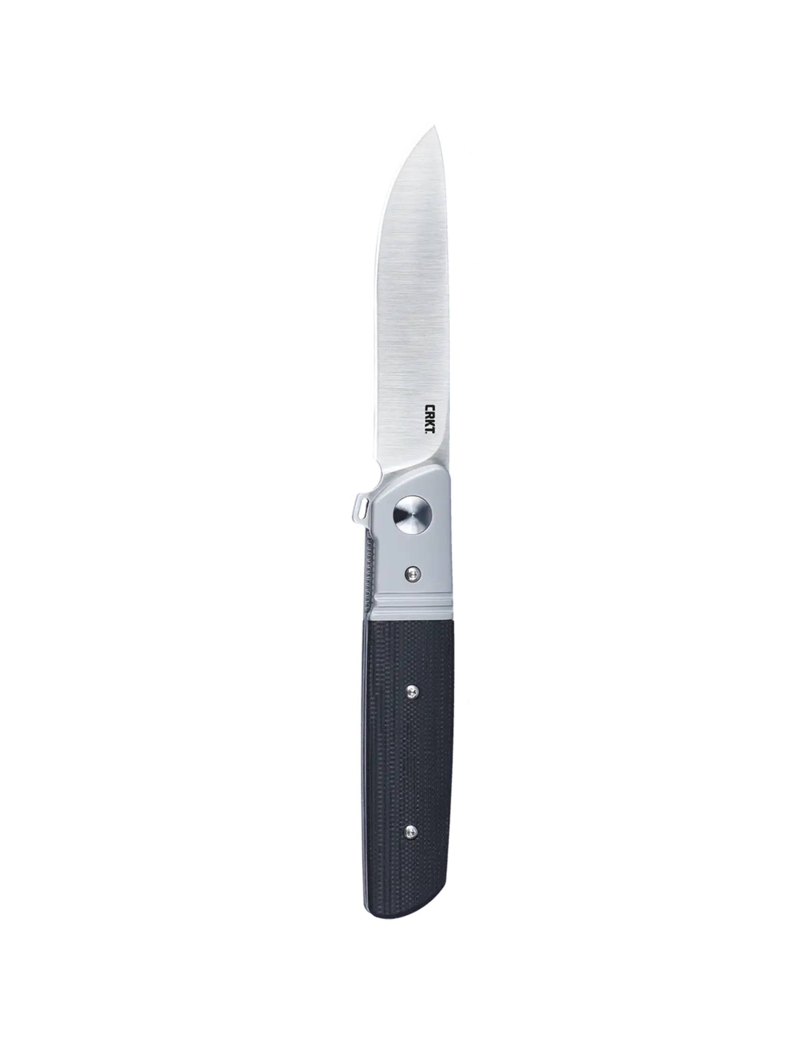 CRKT CRKT 5720 Bamboozled™ Black / D2 Steel / G10 w/Stainless Steel Bolster Handle Assisted Opening EDC Pocket Knife