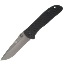 CRKT Columbia River CRKT 6450K Drifter Folding Knife 2.875" Plain Blade, Black G10 Handles, Liner Lock