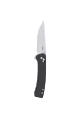 CRKT CRKT 7075 Q Compact Crossbar Lock Gray / 14C28N Steel / Glass-Reinforced Nylon Handle Folding EDC Pocket Knife