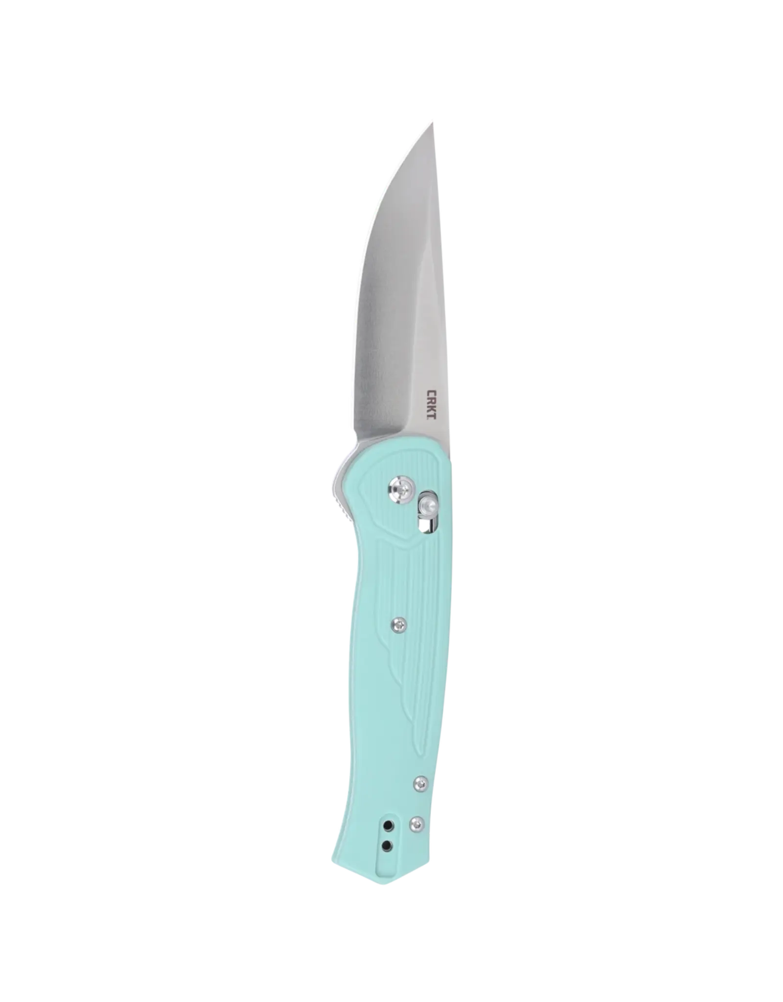 CRKT CRKT 7170B Sero Crossbar Lock Aqua / S35VN Steel / Glass-Reinforced Nylon Handle Folding EDC Pocket Knife