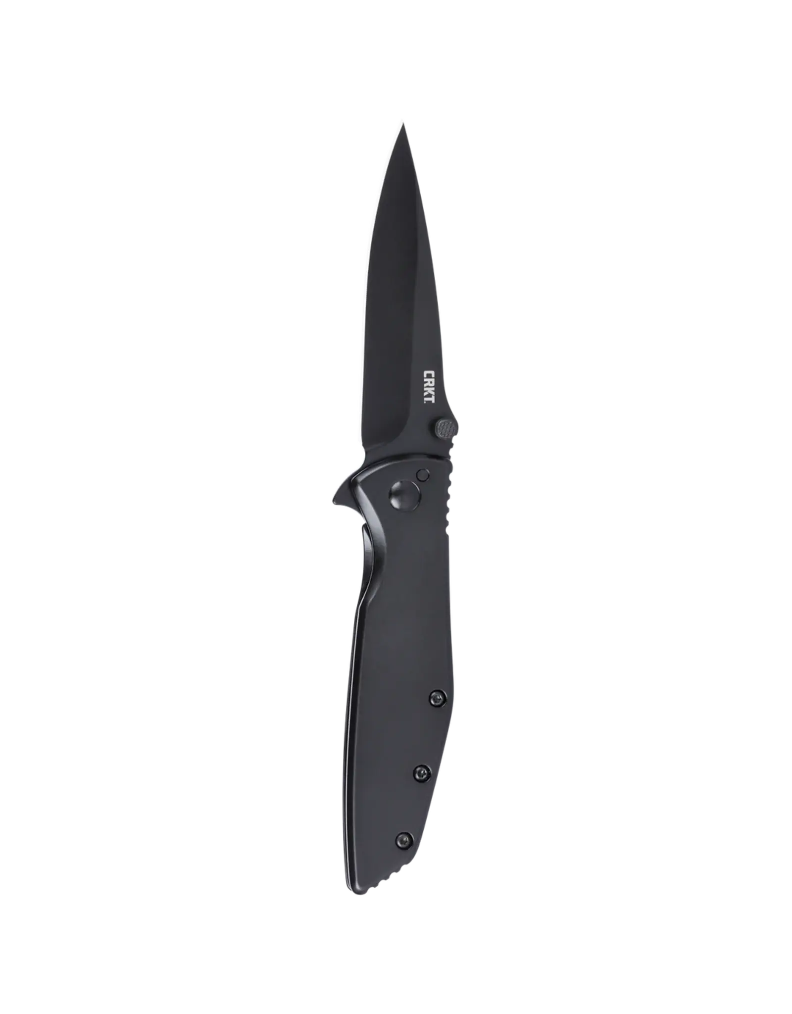 CRKT CRKT 7600K Slag Black / D2 Steel / Stainless Steel HandleAssisted Opening EDC Pocket Knife