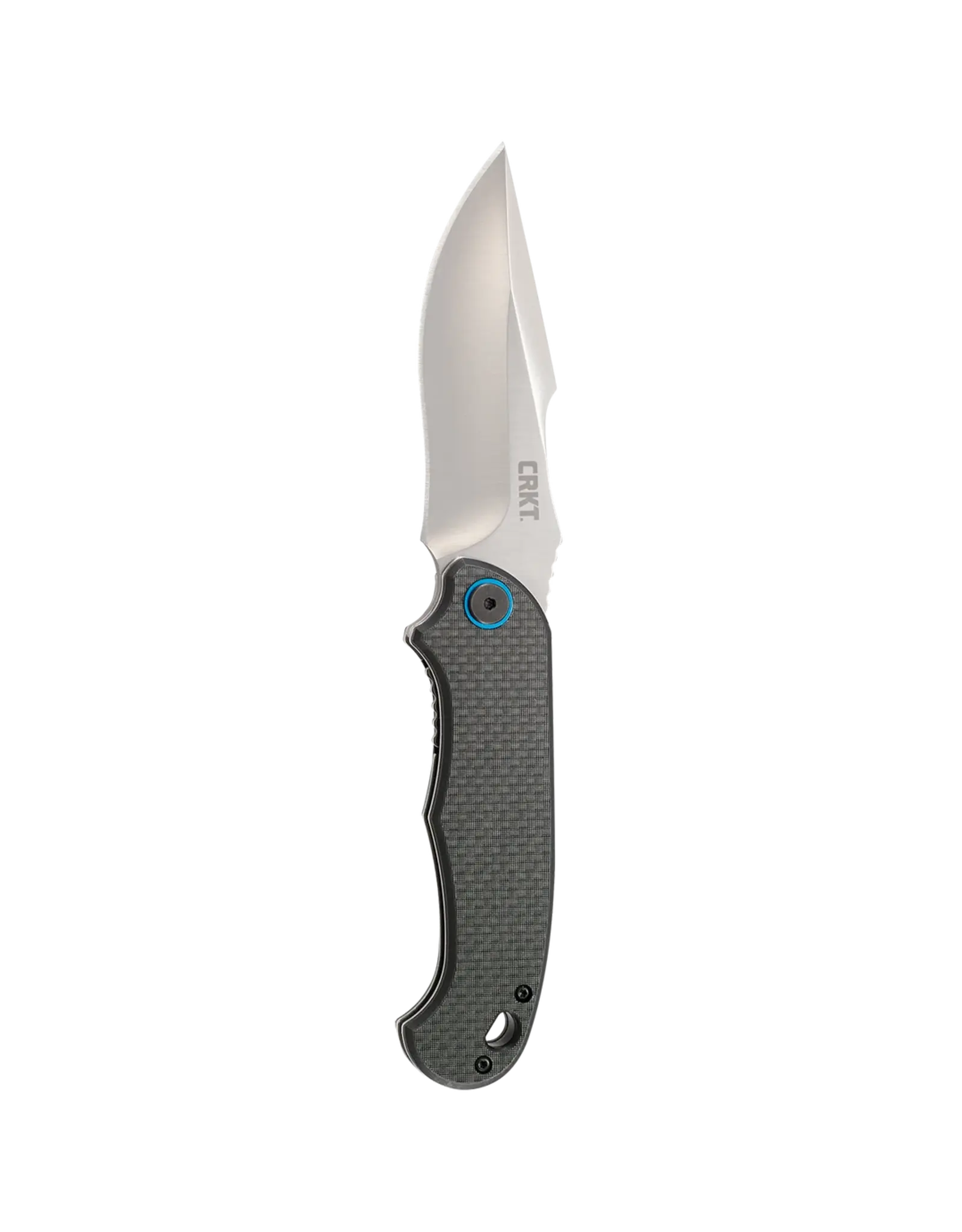 CRKT CRKT 7920 P.S.D.™ (Particle. Separation. Device.) Black / 1.4116 Steel / Carbon Fiber w/G10 Base Handle Assisted Opening EDC Pocket Knife