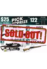 DRAW #1874 - Pick Your Prize - Weatherby, Excalibur, Beretta OR Browning!