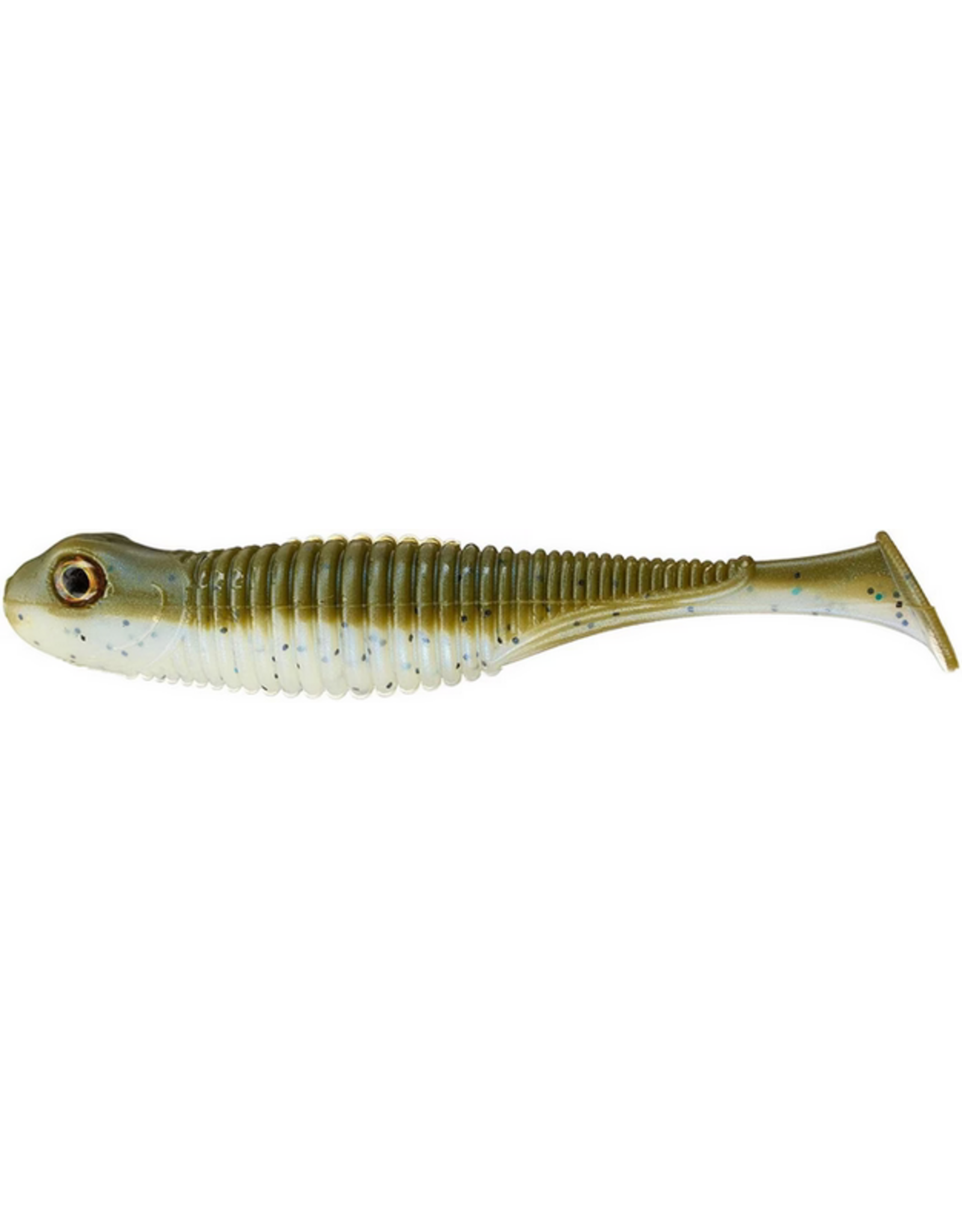 Great Lakes Finesse Great Lakes Finesse DropKick Shad - 2.75 Inches - Watermelon Pearl