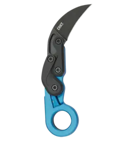 CRKT CRKT 4041B Provoke® Grivory® Blue / 1.4116 Steel / Grivory® Handle Folding Tactical Knife Morphing Karambit