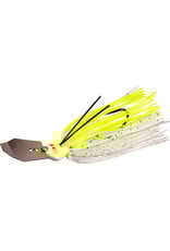 ZMan Z-Man CrossEyeZ ChatterBait - 1/2oz - Chartreuse/White