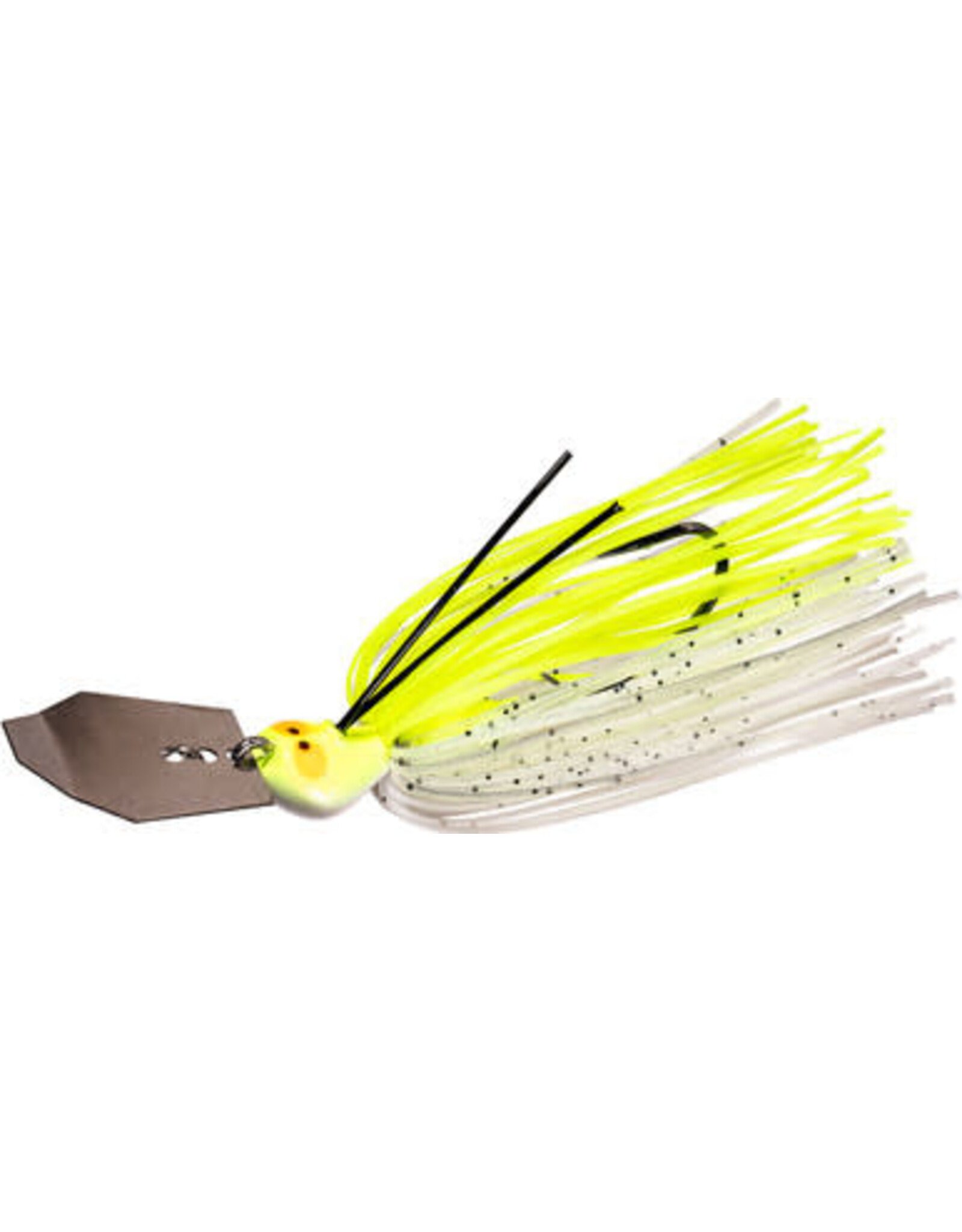 ZMan Z-Man CrossEyeZ ChatterBait - 1/2oz - Chartreuse/White
