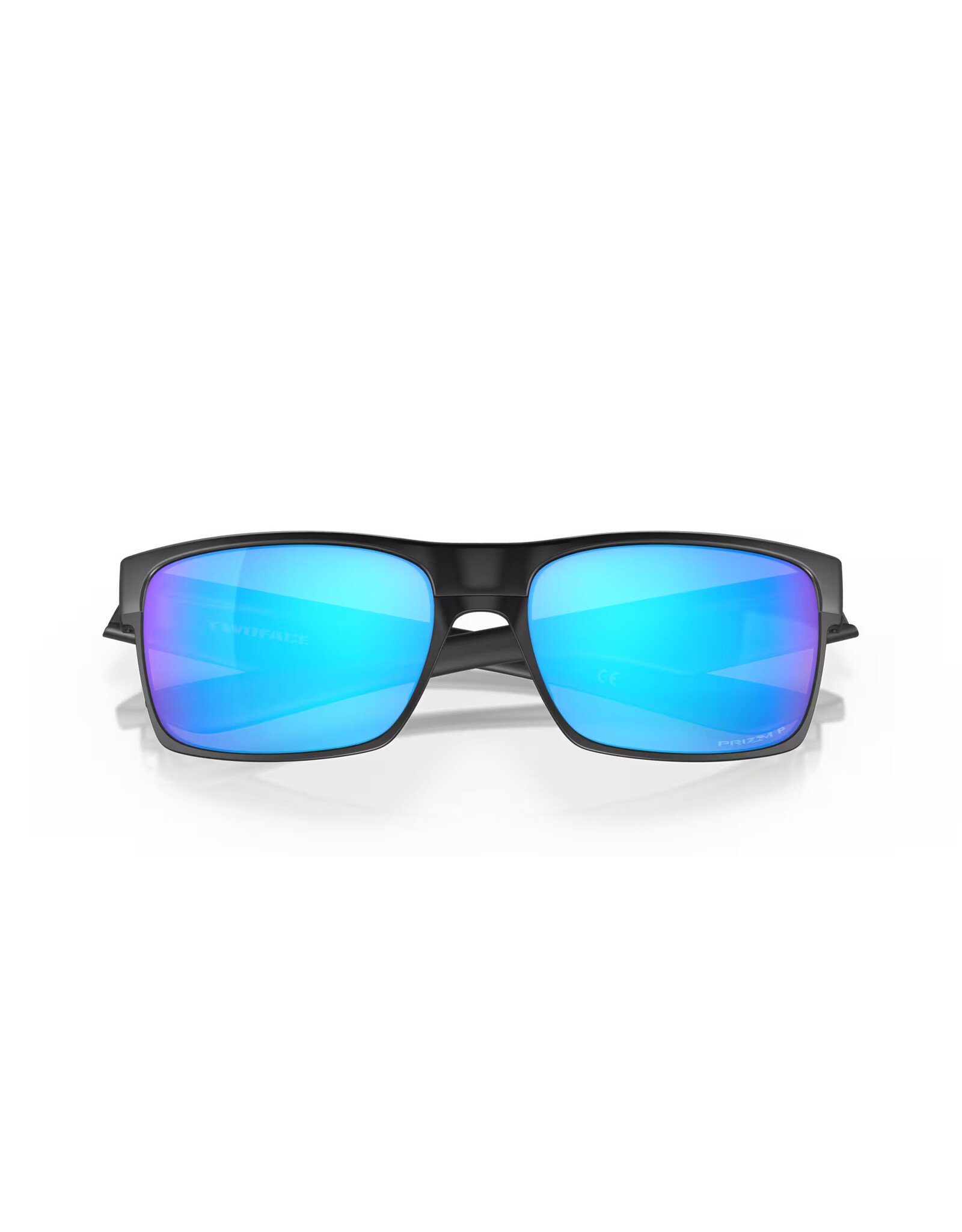 Oakley Oakley Twoface Prizm Sapphire Polarized Lenses Matte Black Frame