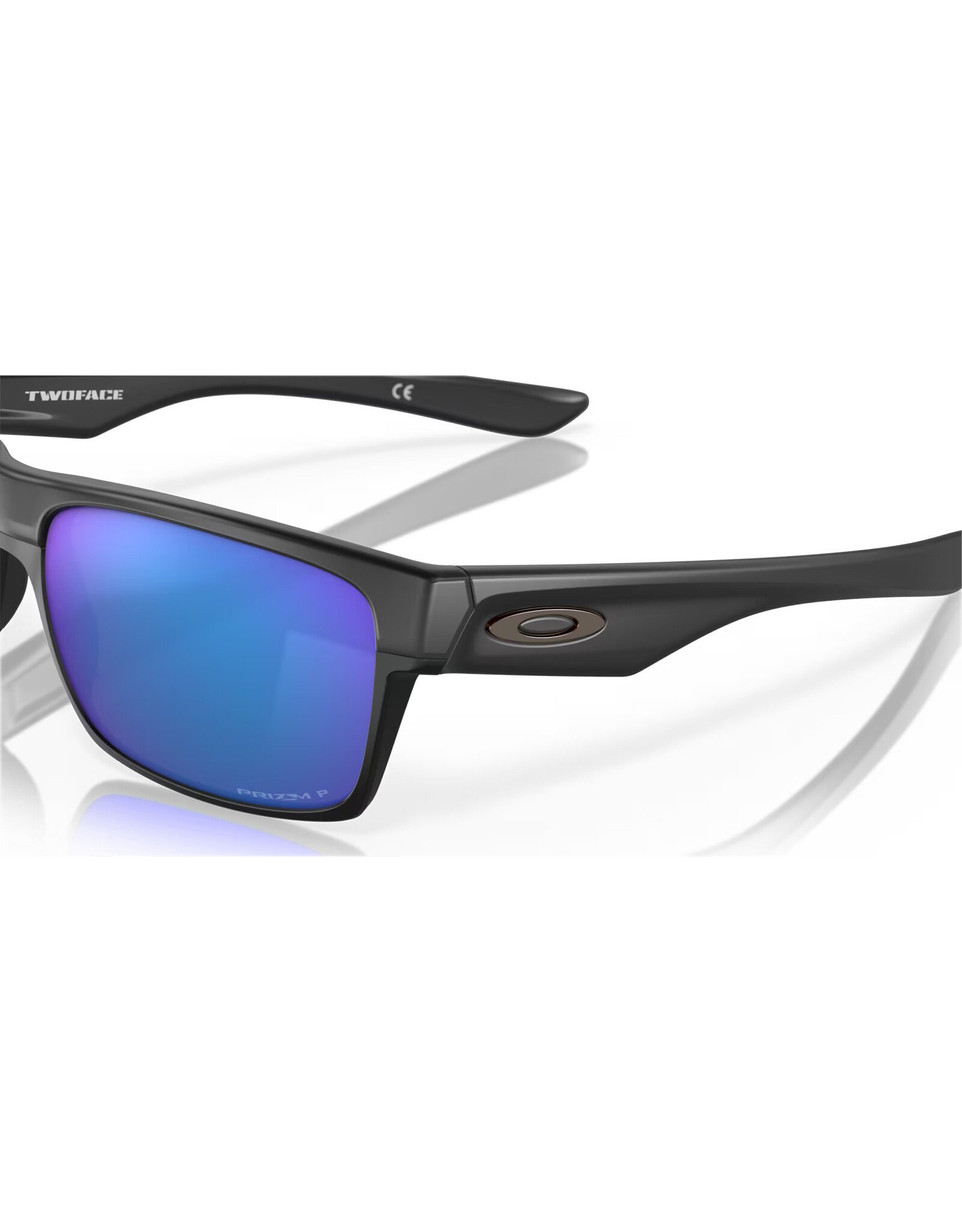 Oakley Oakley Twoface Prizm Sapphire Polarized Lenses Matte Black Frame