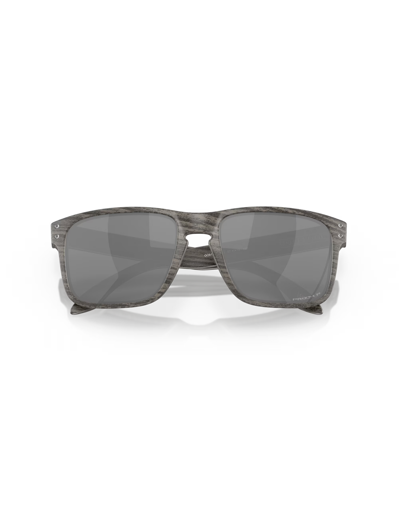 Oakley Oakley Holbrook Prizm Black Polarized Lenses Woodgrain Frame