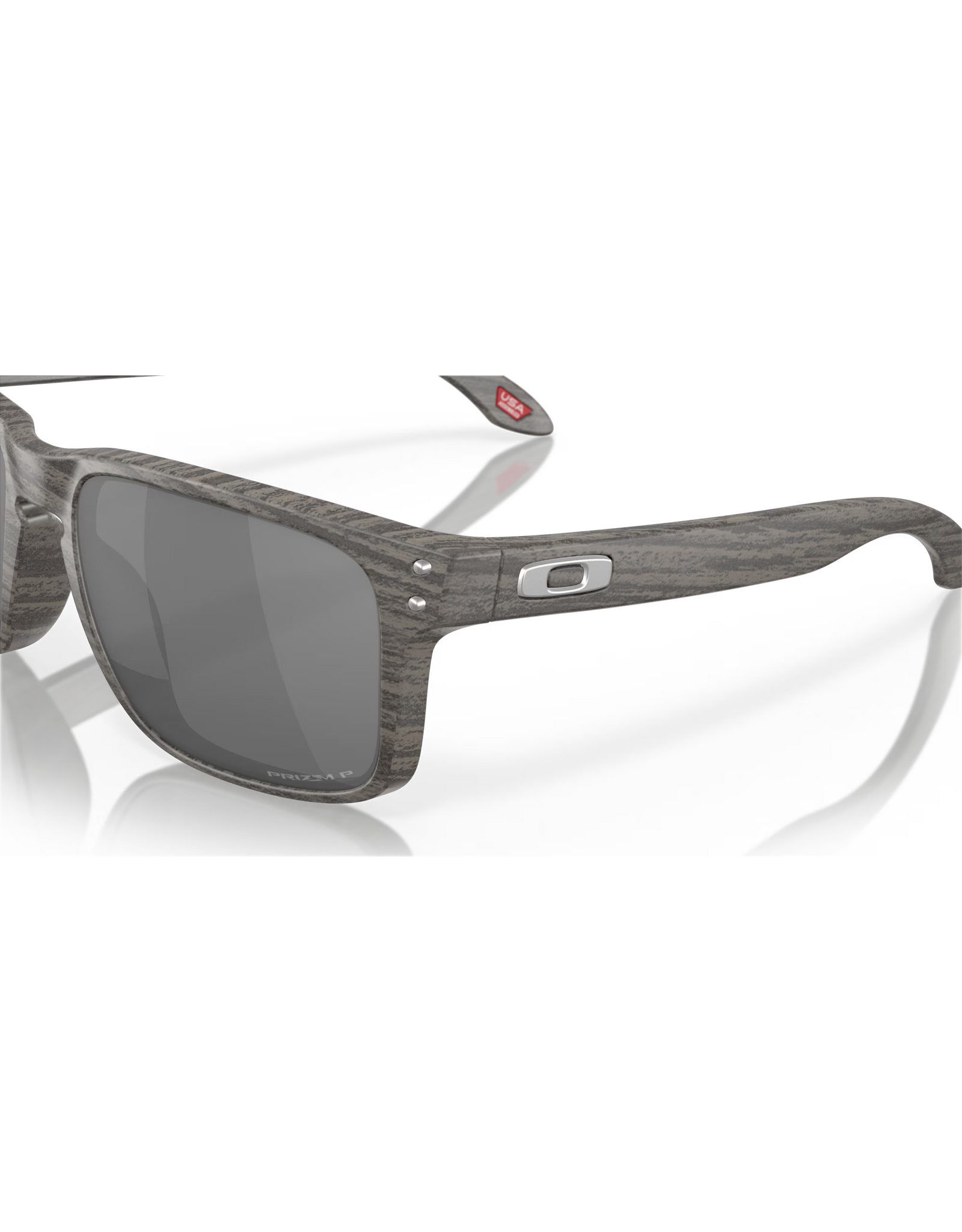 Oakley Oakley Holbrook Woodgrain Frame Prizm Black Polarized Lenses