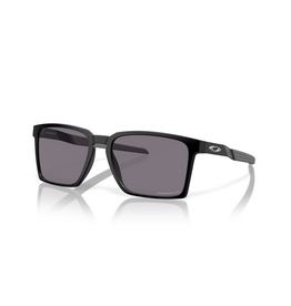 Oakley Oakley Exchange Sun Satin Black Frame Prizm Grey Polarized Lenses