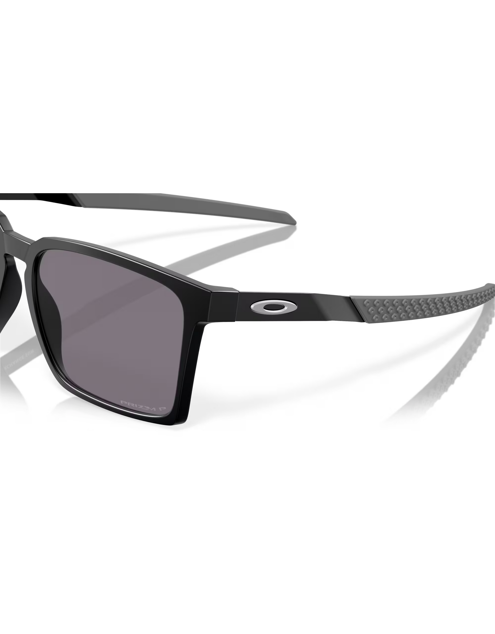 Oakley Oakley Exchange Sun Satin Black Frame Prizm Grey Polarized Lenses