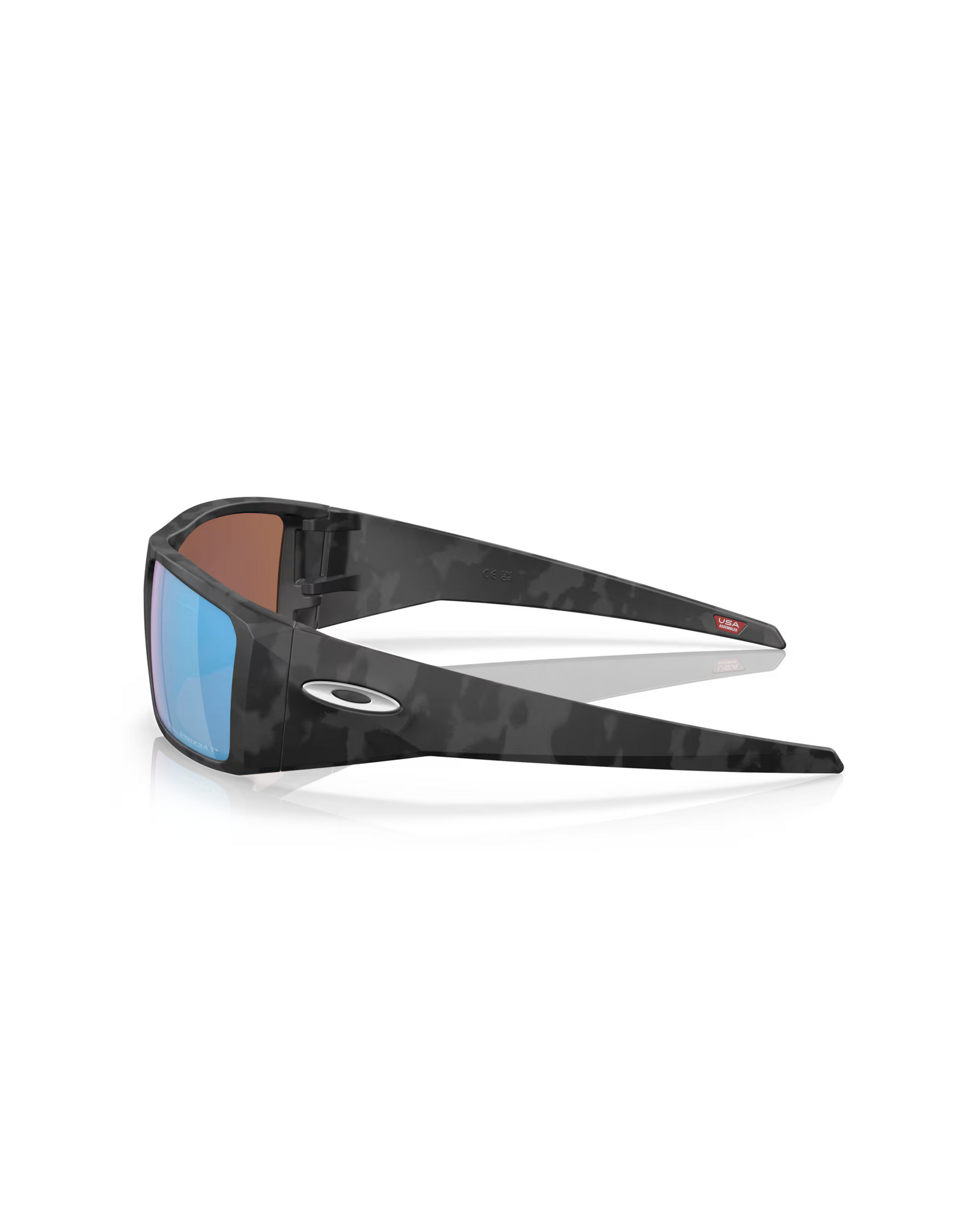 Oakley Oakley Heliostat Prizm Deep Water Polarized Lenses Matte Black Camo Frame