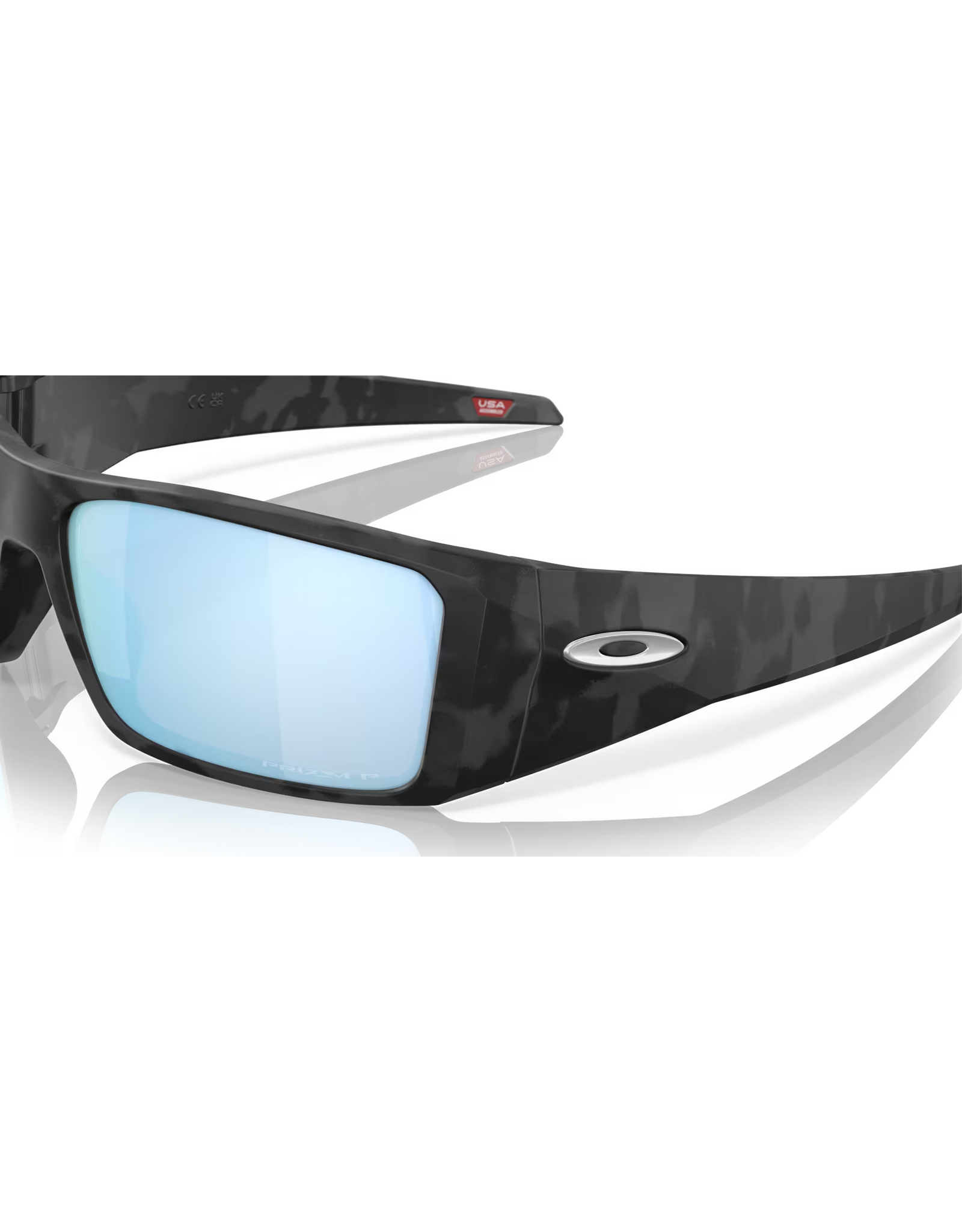 Oakley Oakley Heliostat Prizm Deep Water Polarized Lenses Matte Black Camo Frame