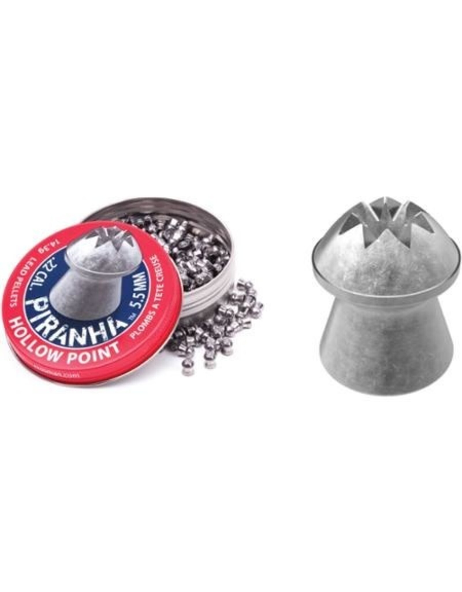 Crosman Crosman Premier Piranha Hollowpoint 22 Cal. Pellets 14.3 Grain - 400 Count