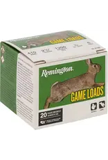 Remington Remington GL4106 Game Load Shotshell 410 GA, 2-1/2 in, No. 6, 1/2oz, Max Dr, 1200 fps, 20 Rnd per Box