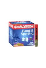 Challenger Challenger Ammo 30035 Hi-Brass Shotshell 410 GA, 3 in, No. 5, 11/16 oz, 1150 fps, 25 Rnd per Box