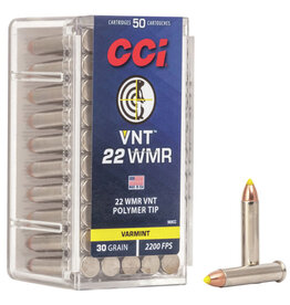 CCI CCI 969CC VNT Rimfire Ammo 22 WMR, 30 Gr, 50 Rnd, Boxed