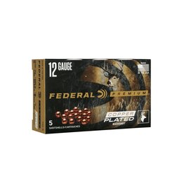 Federal Federal P1541B Premium 12GA 2 3/4" 1325fps 16 Pellets 1 Buck Copper Plated Buckshot 5 Rnd per Box P1541B