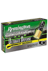 Remington Remington Ultimate Defense 12GA 2 3/4" 1200fps 21 Pellets 4BK Buckshot 5 Rounds 12BRR4HD 20637